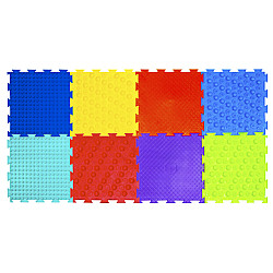 Набір тактильних модульних килимків Бадьорість (8 пазлів) від OrthoDon