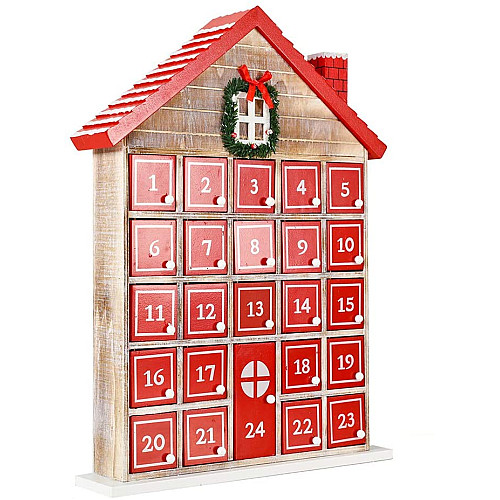 Адвент календарь Шэби Шик деревянный домик от PIONEER-EFFORT