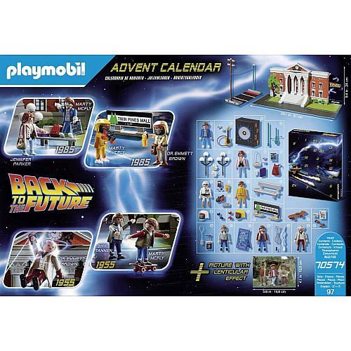 Адвент календар Назад в майбутнє (97 предметів) від Playmobil