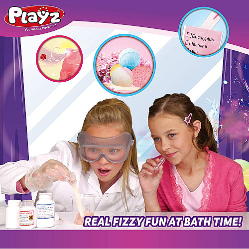 Научный STEM набор Парфюмерия и бомбочки для ванны от Playz