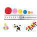 Тактильный набор Разноцветные помпоны (20 г)