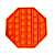 оранжевый шестиугольник 