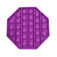 фиолетовый шестиугольник 