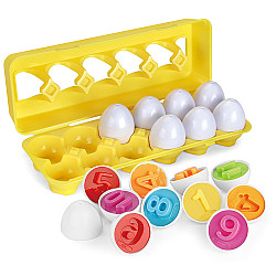 Набор STEM для счета Лоток с яйцами Цифры (12 шт) от Obetty