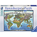 Настольная игра пазлы Карта мира (2000 элементов) от Ravensburger