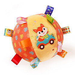 Развивающая игрушка Мячик-погремушка Лисенок от Sassy