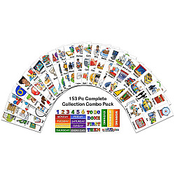 Развивающий набор Магнитные карточки для планера (153 карточки) от SchKIDules