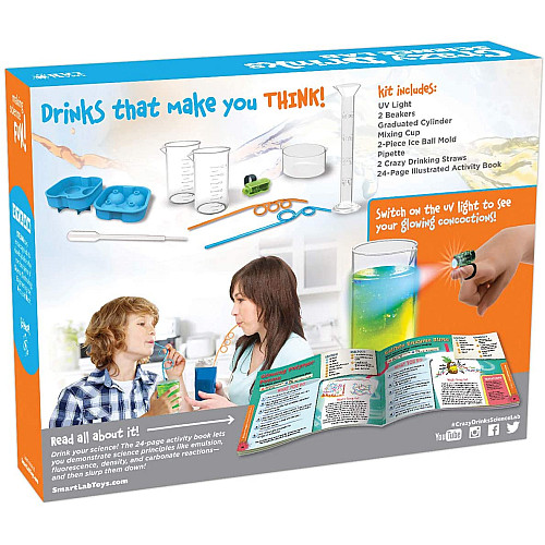 Науковий STEAM набір Чарівна газована вода (20 рецептів) від SmartLab Toys