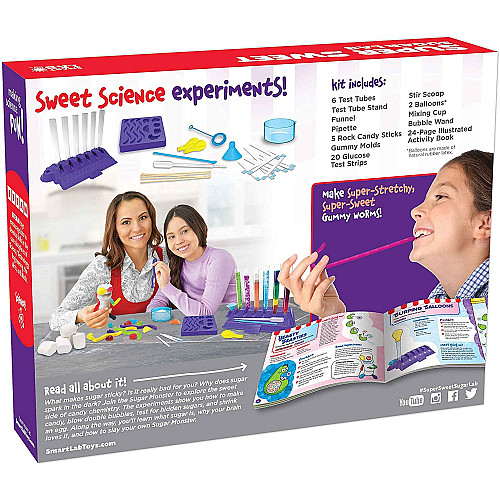 Науковий STEAM набір Цукерки (20 рецептів) від SmartLab Toys