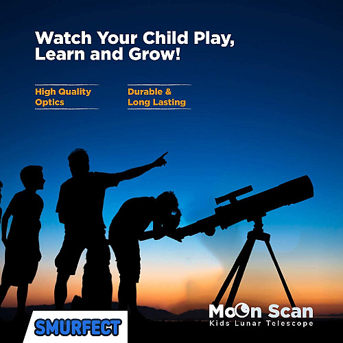 Телескоп NASA дитячий з 90x збільшенням від Smurfect