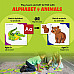 Развивающая подвижная игра Алфавит с животными (26+26 карточек) от SPARK INNOVATIONS