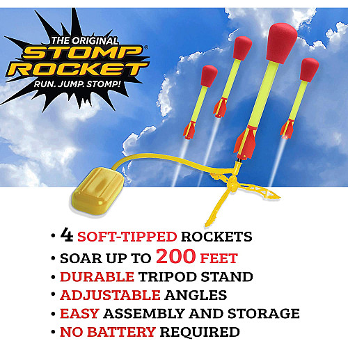 Науковий STEM набір Запуск ракети від Stomp Rocket