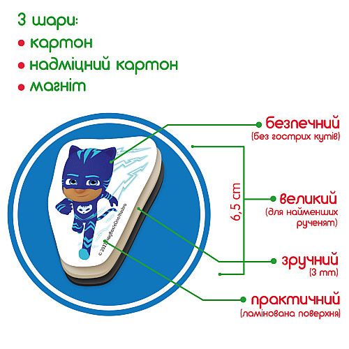 Магнітна гра Герої у масках. Правила героїв (20 шт)