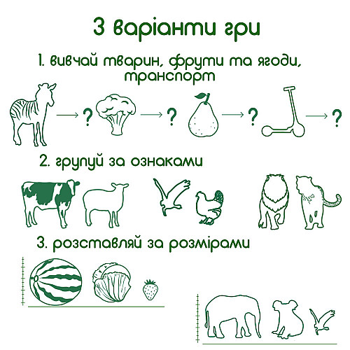 Набір магнітів Великий подарунок (110 шт)