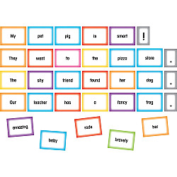 Комплект навчальних карток Прості речення (144 шт) від Teacher Created Resources
