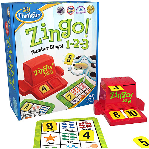 Настільна гра Зінго 1-2-3 від ThinkFun