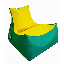 Кресло лежак разноцветное с карманом