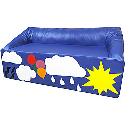 Мягкий детский диван Облако