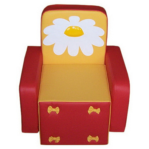 Кресло детское Бантик с аппликацией 50х40х50 см