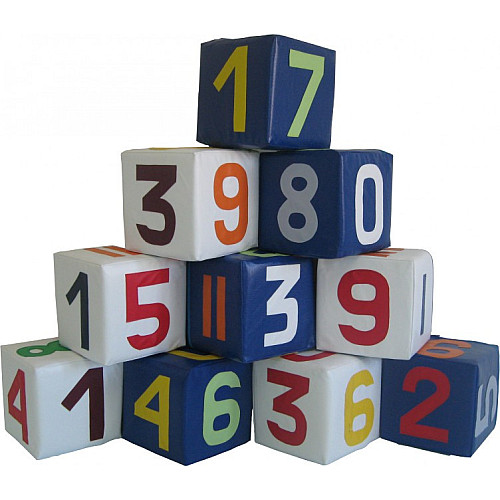 Развивающий игровой набор кубики Цифры (10 элементов)