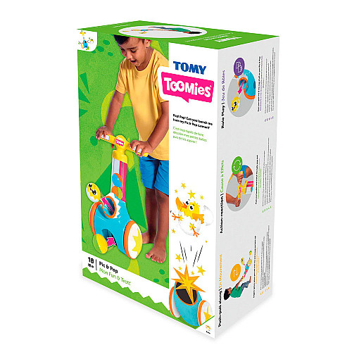 Розвиваюча іграшка каталка з кульками від Toomies
