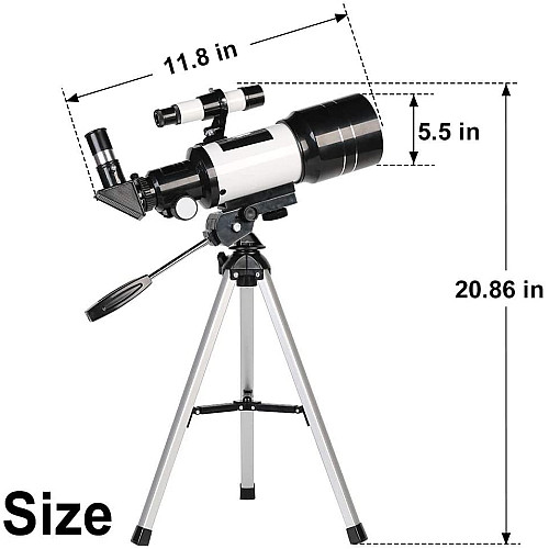 Портативный телескоп с адаптером для смартфона от ToyerBee