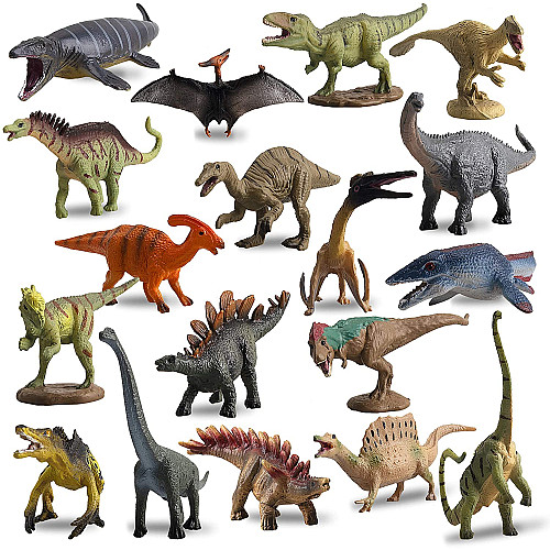 Развивающий набор мини фигурки Динозавры (18 шт) от Toymany