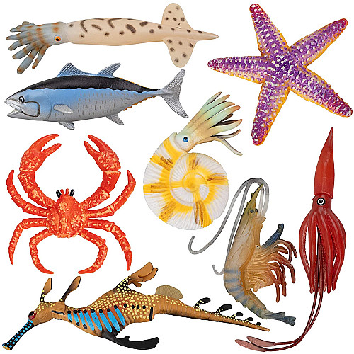 Розвиваючий набір фігурки Тваринний світ океану (8 шт) від Toymany