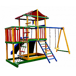 Детский игровой комплекс Babyland-11 цветной