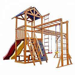 Детская игровая площадка Babyland-12 с 2 горками