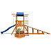 Дитячий ігровий майданчик кораблик Babyland-13 із зимовою гіркою