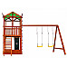 Дитячий ігровий комплекс Babyland-2 з гойдалками і гіркою