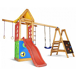 Детский игровой комплекс Babyland-24 с мини скалодром
