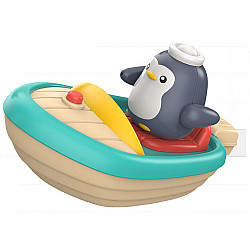 Развивающий набор для ванны Лодка с пингвинами (3 шт)