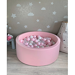 Розовый детский сухой бассейн