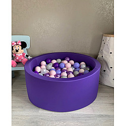 Фиолетовый детский сухой бассейн