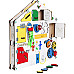Розвиваюча іграшка Бізідошка будинок 55х52х11 см з підсвічуванням
