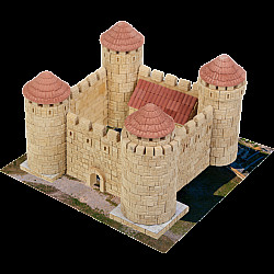 Розвиваючий конструктор з керамічних цеглинок Аккерманська фортеця Цитадель (1000 деталей) від Wise Elk