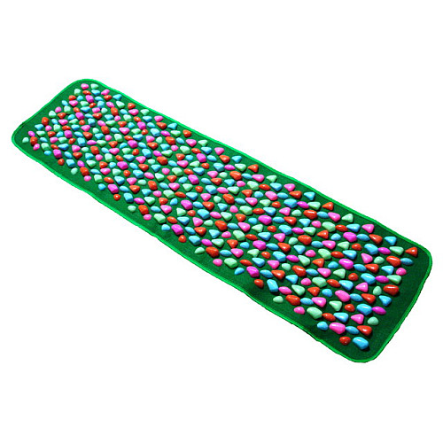 Тактильний масажний килимок Галька 150х40см