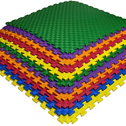 Ігровий килимок-пазл М'яка підлога (100 x 100 x 1 см)