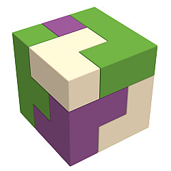 Детский модульный набор Кубик Сома (7 деталей)