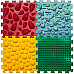 Тактильний масажний килимок Пазли Мікс (4 елементи)