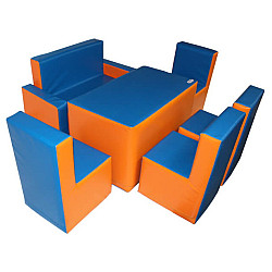 Развивающий набор мягкой мебели Гостинка (6 модулей)