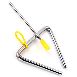 Развивающая музыкальная игрушка Металлический треугольник 15 см от Obetty