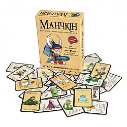 Настільна гра Манчкін українською мовою (для 3-6 гравців)