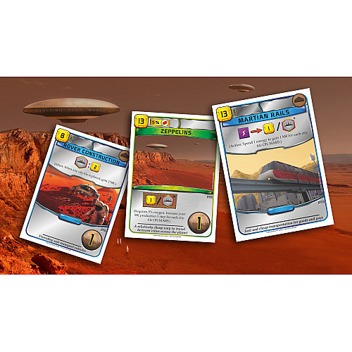 Настільна гра підкорення Марса (для 1-5 гравців)