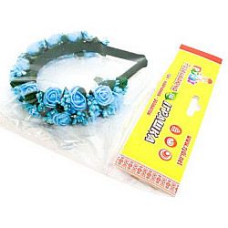 Набор для творчества Обручь для волос с голубыми розами