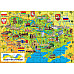 Развивающий набор пазлы Карта Украины (110 элементов)