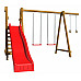 Дитячий ігровий майданчик SportBaby-3 з гіркою і гойдалками