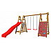 Детская игровая площадка SportBaby-5 с горкой и скалодромом